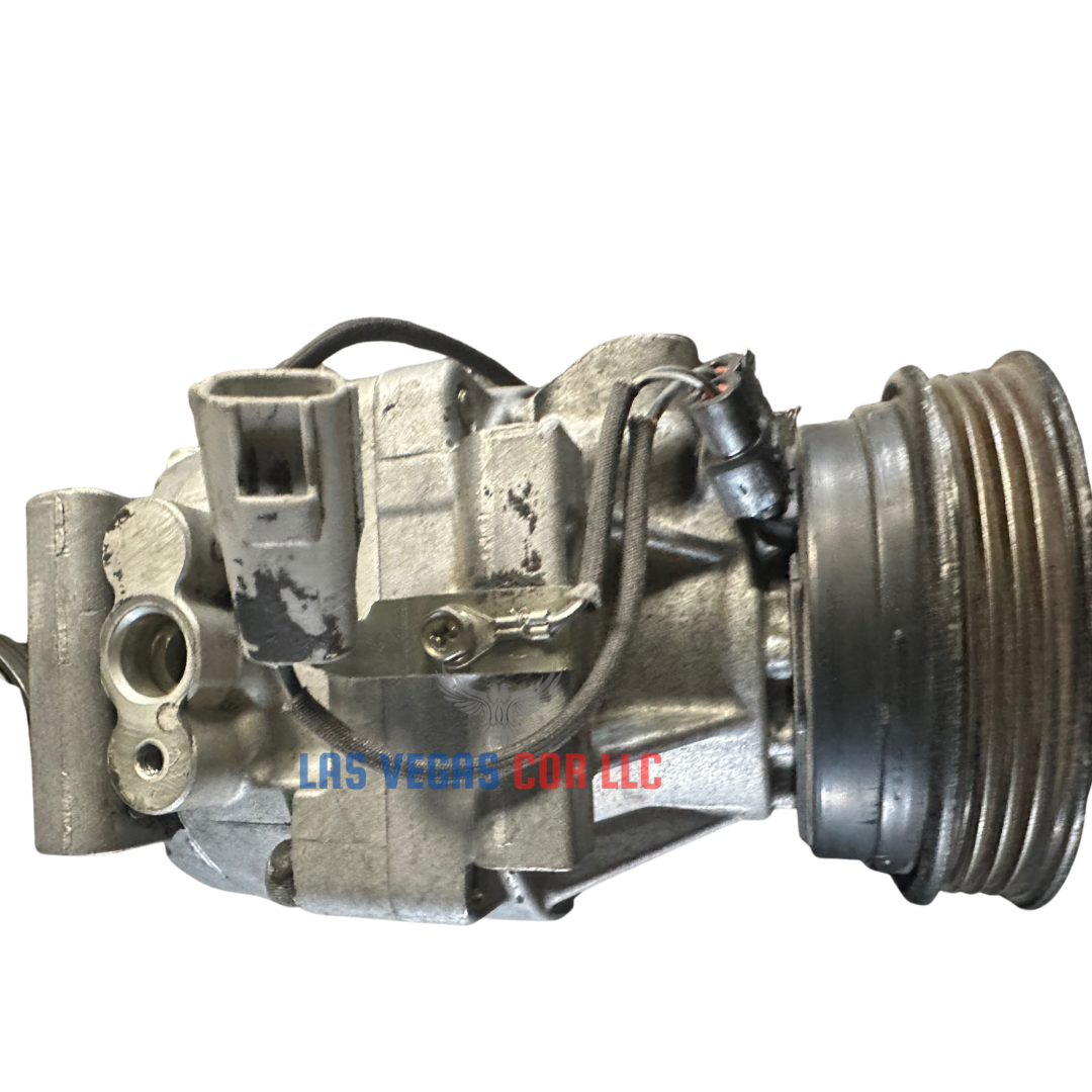 Air conditioning compressor for the Toyota Starlet EP91R 1.3L from 1996-2002 with specific part numbers like 4421000034 and 8832010511