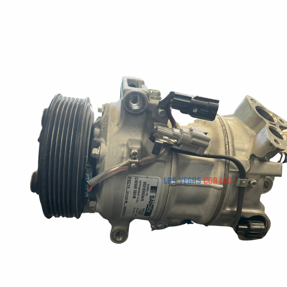 2013 NISSAN SENTRA EXCLUSIVE 1.8 A/C COMPRESSOR AND CLUTCH